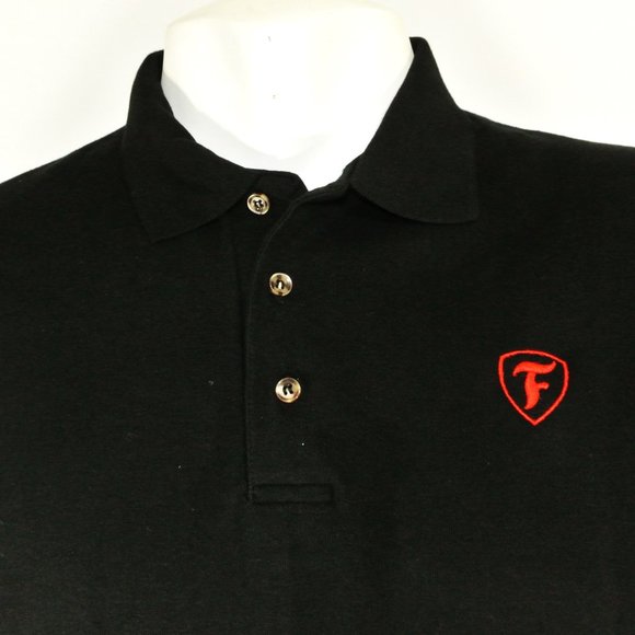 FIRESTONE Tire Automotive Employee Uniform Polo Shirt Black NEW Size L Large - Picture 3 of 9